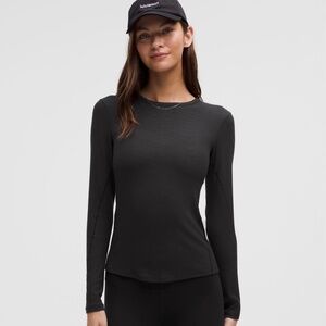 Black Hold Tight Long Sleeve Shirt